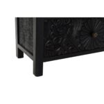 Συρταριέρα DKD Home Decor Μαύρο Φυσικό Έλατο Ανατολικó 80 x 35 x 81 cm