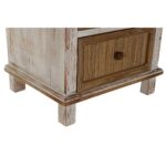 Σιφονιέρα DKD Home Decor Λευκό Καφέ Φυσικό Έλατο 48 x 38 x 89