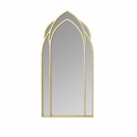 Τοίχο καθρέφτη DKD Home Decor Χρυσό Μέταλλο Άραβας (60 x 2