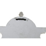 Φωτιστικό Τοίχου DKD Home Decor Κρυστάλλινο Μέταλλο Λευκό Στιλβωτικό Ελαστικών (43 x 16