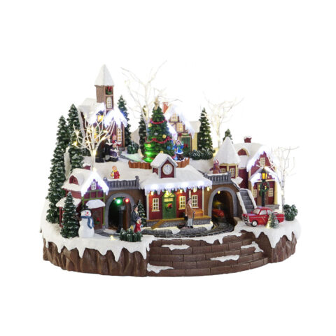 Χριστουγεννιάτικο Στολίδι DKD Home Decor Πολύχρωμο Ρητίνη 47 x 35 x 33 cm