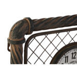 Ρολόι Τοίχου Home ESPRIT Σκούρο γκρίζο πολυπροπυλένιο Σίδερο 93 x 5 x 42 cm
