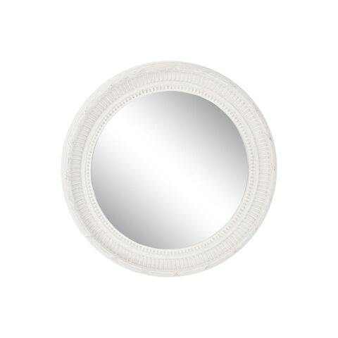 Τοίχο καθρέφτη Home ESPRIT Λευκό Ξύλο 66 x 5 x 66 cm