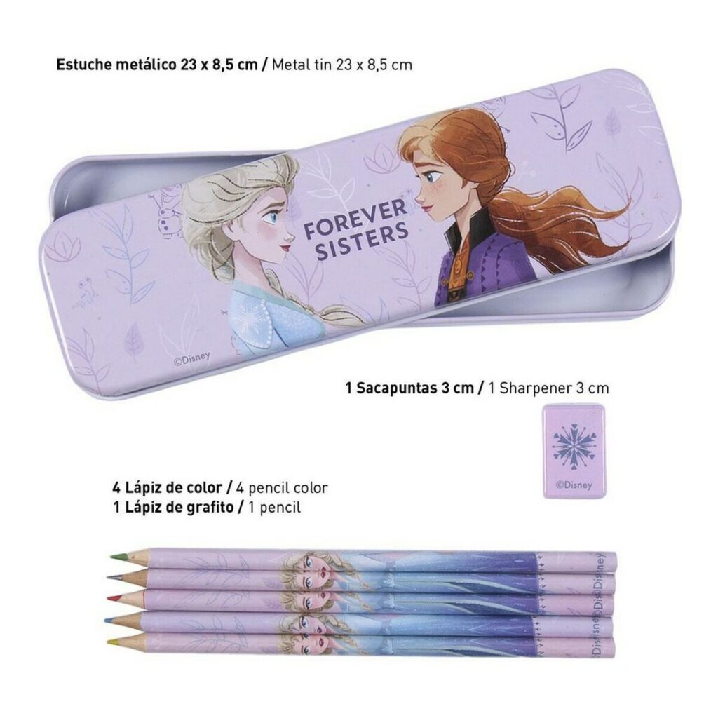 Σετ Χαρτικών Frozen Λιλά (16 pcs)