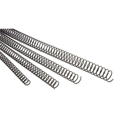 Πλαστικοί Σπείρωματικοί Δακτύλιοι GBC 5:1 A4 50 Μονάδες Μαύρο 26 mm