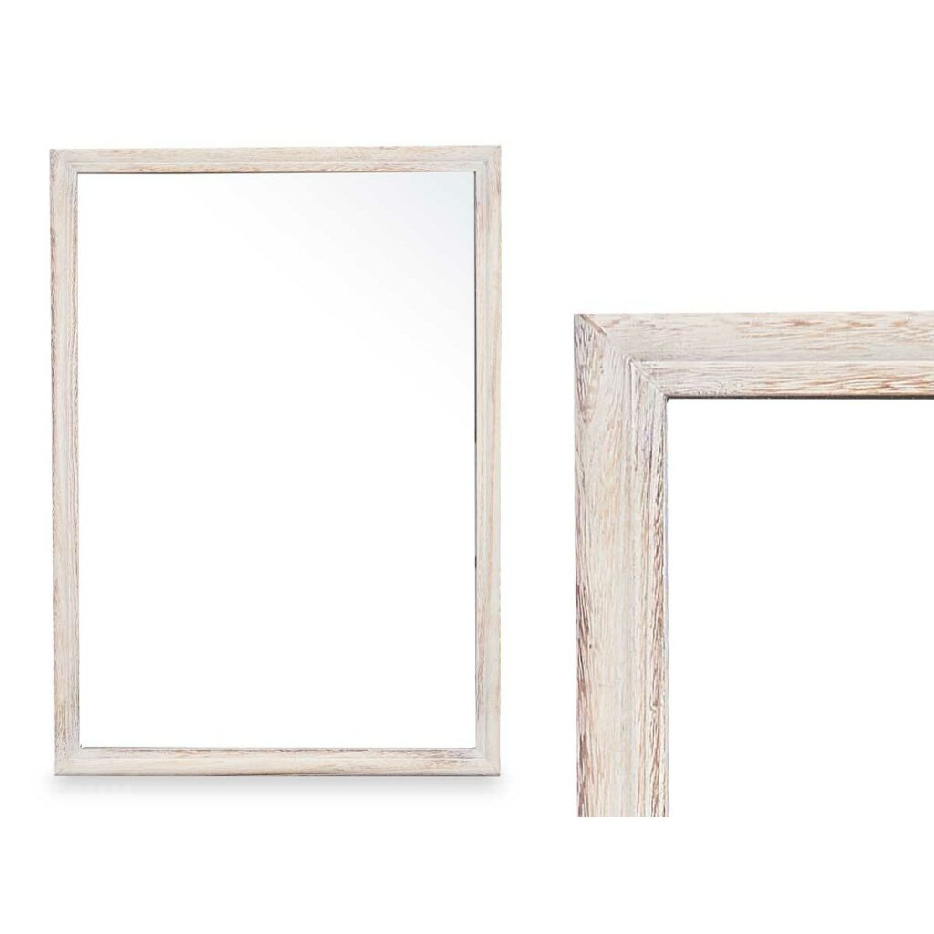 Τοίχο καθρέφτη Ξύλο Φυσικό 50 x 70 x 50 cm