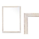 Τοίχο καθρέφτη Ξύλο Φυσικό 50 x 70 x 50 cm