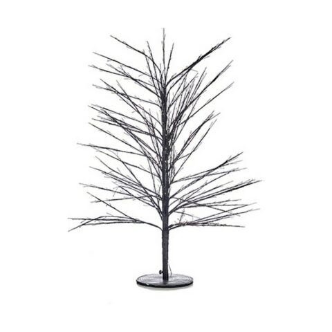 Χριστουγεννιάτικο δέντρο 70 x 120 x 70 cm Μαύρο Μέταλλο Οπτικές ίνες