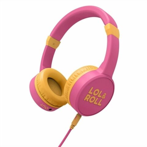 Ακουστικά με Μικρόφωνο Energy Sistem Lol&Roll Pop Kids Ροζ