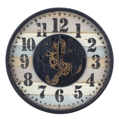 Ρολόι Τοίχου Signes Grimalt Μέταλλο Ξύλο MDF 8 x 60 x 60 cm