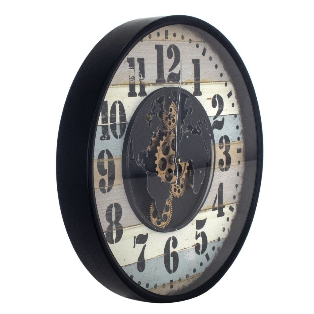 Ρολόι Τοίχου Signes Grimalt Μέταλλο Ξύλο MDF 8 x 60 x 60 cm
