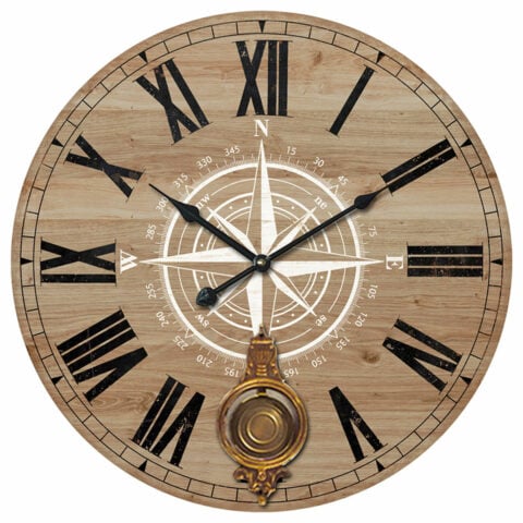 Ρολόι Τοίχου Signes Grimalt Ξύλο MDF 4 x 58 x 58 cm