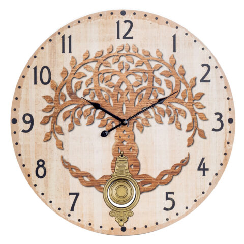 Ρολόι Τοίχου Signes Grimalt Δέντρο Ξύλο 4 x 58 x 58 cm