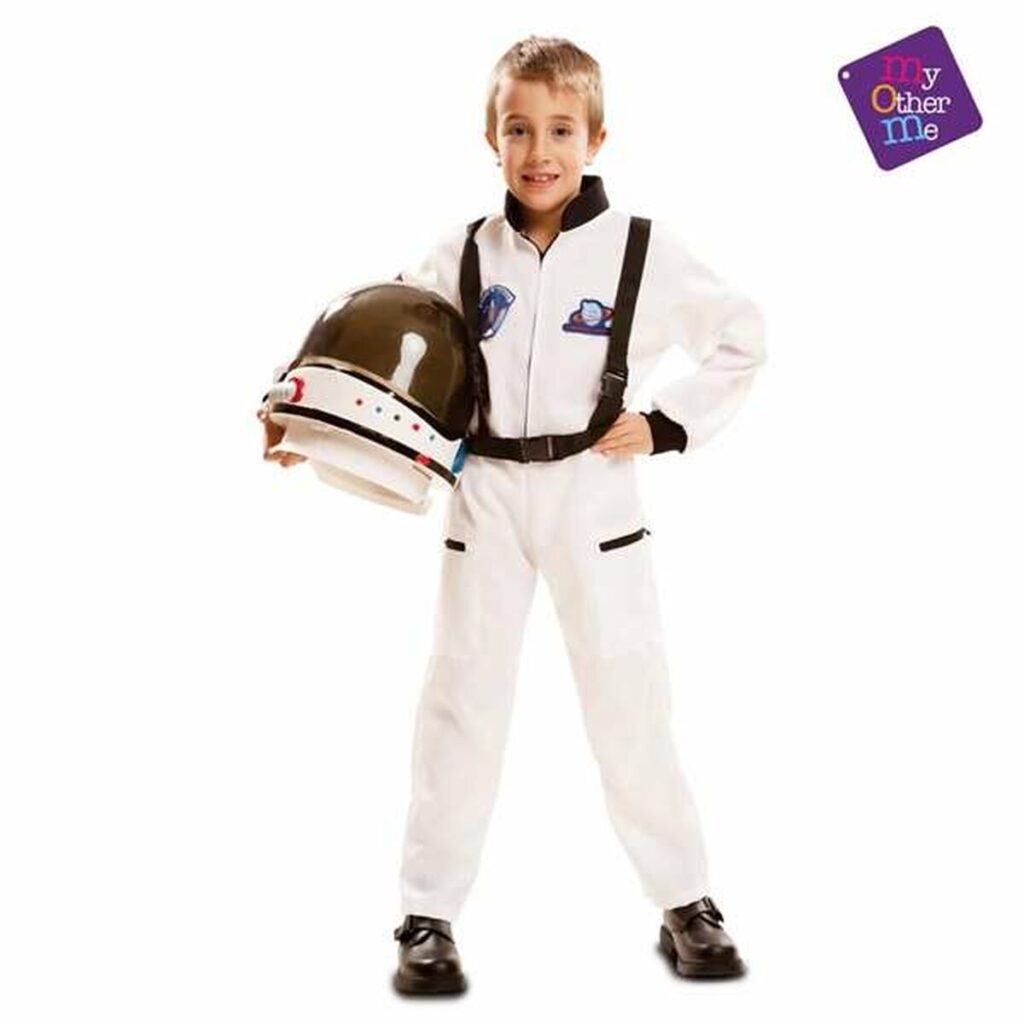 Αποκριάτικη Στολή για Παιδιά Αστροναύτης 2 Τεμάχια Λευκό