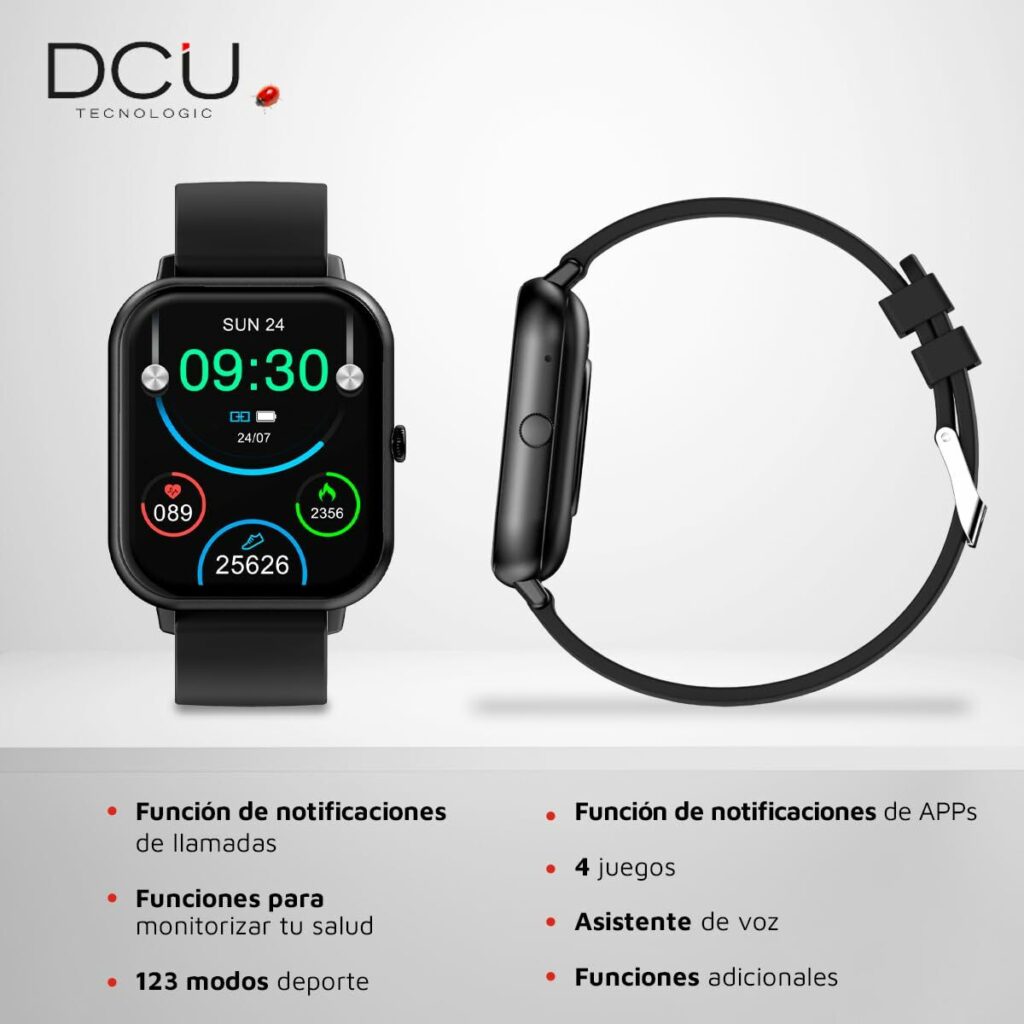 Smartwatch DCU CURVED GLASS PRO 1