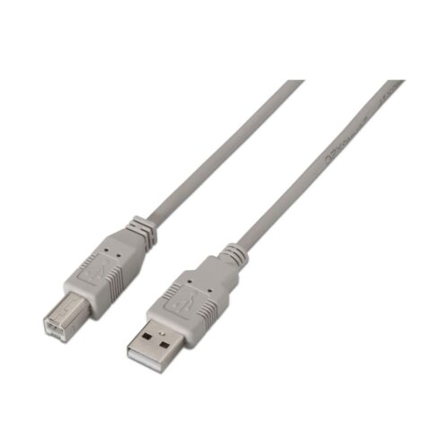 Καλώδιο USB 2.0 A σε USB B Aisens A101-0002 Μπεζ 1