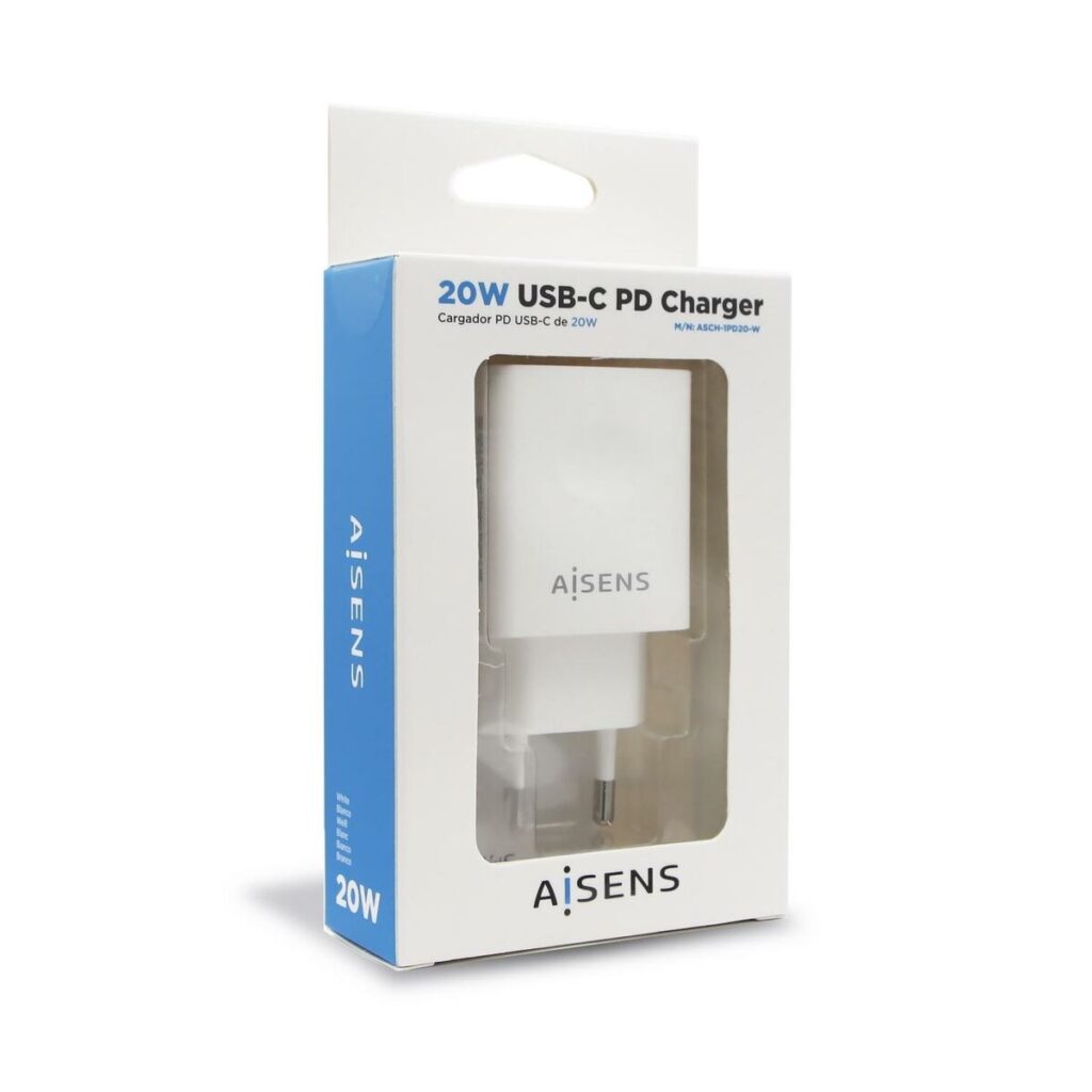 Φορτιστής Aisens Cargador USB-C PD 3.0 1 Puerto 1x USB-C 20 W