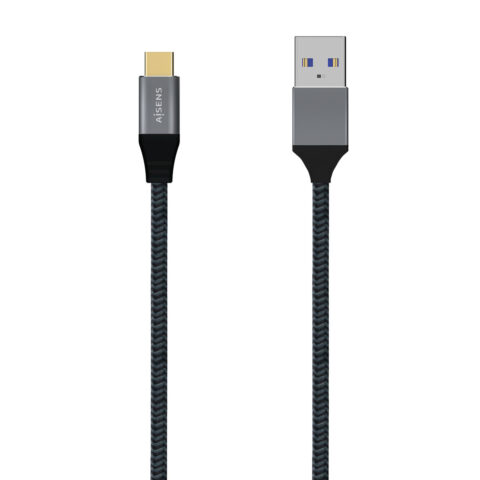 Καλώδιο USB A σε USB C Aisens A107-0630 50 cm Γκρι