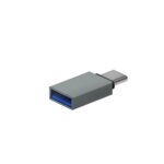 Αντάπτορας USB C σε USB Aisens A108-0718 Γκρι