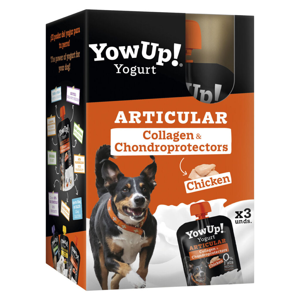 Υγρό φαγητό YowUp Collagen + Chondroprotectors Κοτόπουλο 3 Μονάδες 3 x 115 g