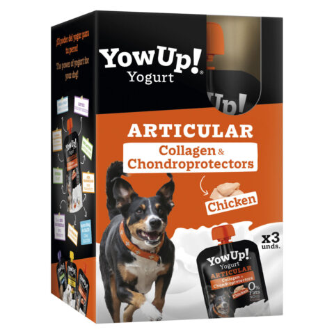 Υγρό φαγητό YowUp Collagen + Chondroprotectors Κοτόπουλο 3 Μονάδες 3 x 115 g