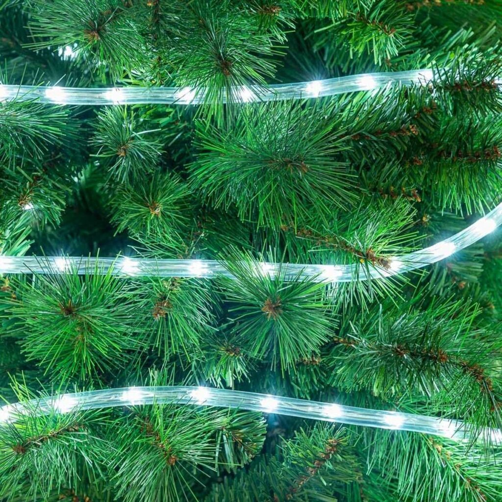 Λωρίδα φώτων LED Λευκό Χριστουγεννιάτικο στεφάνι 1
