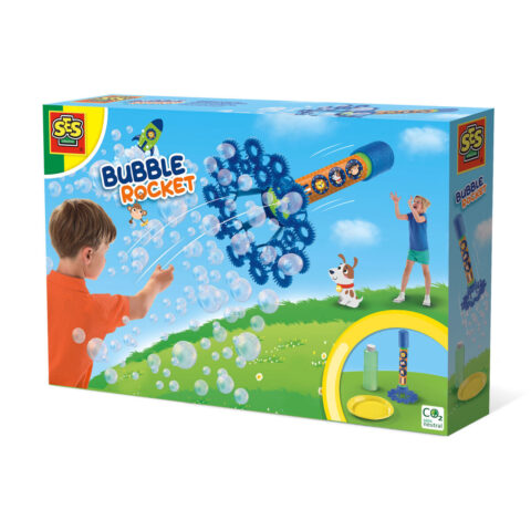 Παιχνίδι Σαπουνόφουσκες SES Creative Rocket and trained of bubbles (FR)