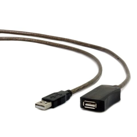 Καλώδιο Επέκτασης USB GEMBIRD USB A/USB A M/F 5m Μαύρο 5 m