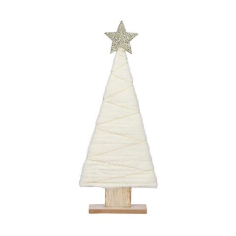 Χριστουγεννιάτικο δέντρο Black Box Ξύλο Λευκό (17 x 5 x 40 cm)