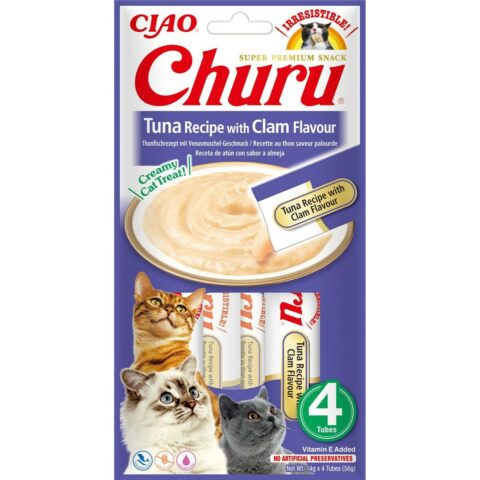 Snack for Cats Inaba Churu 4 x 14 g θαλασσινά Τόνος