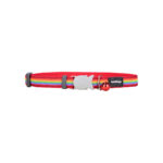 Κολάρο γάτας Red Dingo Rainbow 20-32 cm Πολύχρωμο