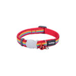 Κολάρο γάτας Red Dingo Rainbow 20-32 cm Πολύχρωμο