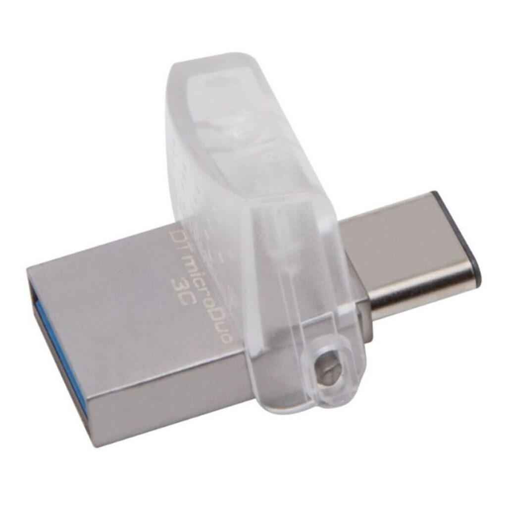 Στικάκι USB Kingston DataTraveler MicroDuo 3C 64 GB Μαύρο Μωβ 64 GB