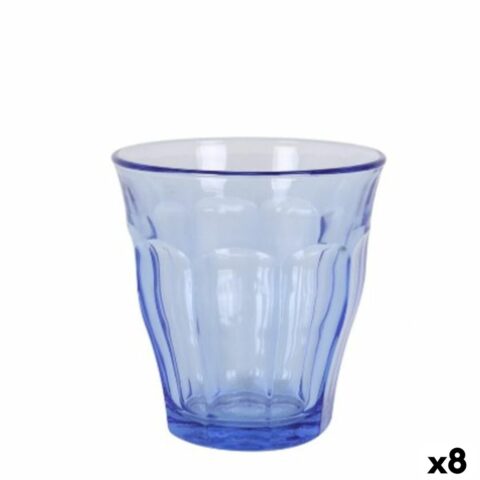 Σετ ποτηριών Duralex Picardie Μπλε 6 Τεμάχια 220 ml (8 Μονάδες)