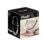 Δοχείο για Πάγο Διαφανές Μέταλλο Γυαλί 800 ml (12 Μονάδες)
