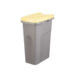 Κάδος Απορριμμάτων Stefanplast Κίτρινο Γκρι Πλαστική ύλη 25 L (x6)