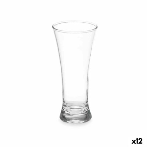 Ποτήρι Κωνικό Διαφανές Γυαλί 320 ml (12 Μονάδες)