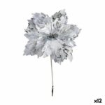 Διακοσμητικό Λουλούδι Λευκό Πλαστική ύλη 32 x 48 x 32 cm (12 Μονάδες)