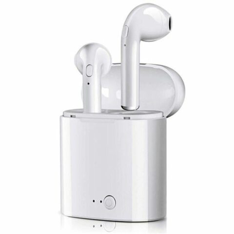 Bluetooth Ακουστικά με Μικρόφωνο Muvit MWHPH0026 Λευκό
