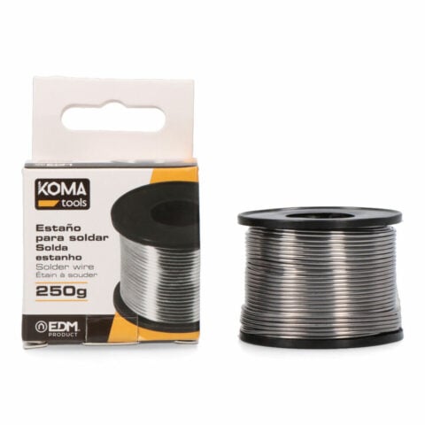 Tin wire for soldering Koma Tools Κύλινδρο 1 mm 250 g