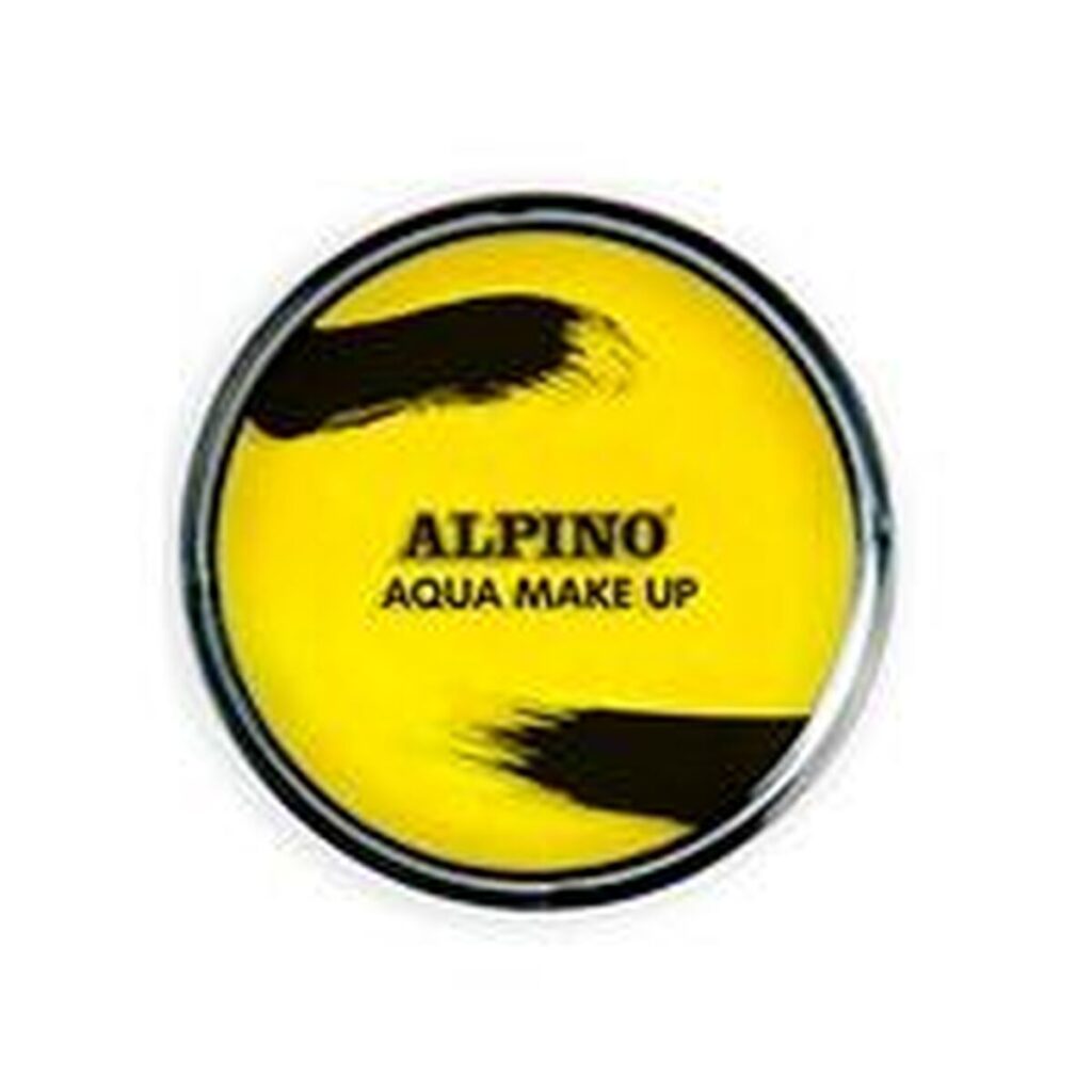 Μακιγιάζ Σε Σκόνη Alpino Στο νερό 14 g Κίτρινο (5 Μονάδες)