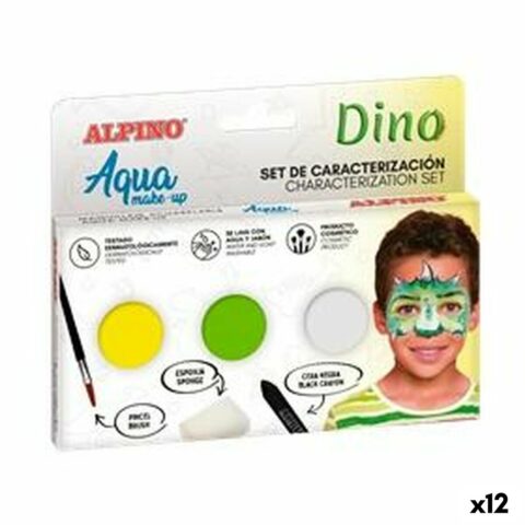 Σετ μακιγιάζ για παιδιά Alpino Dino Στο νερό (12 Μονάδες)
