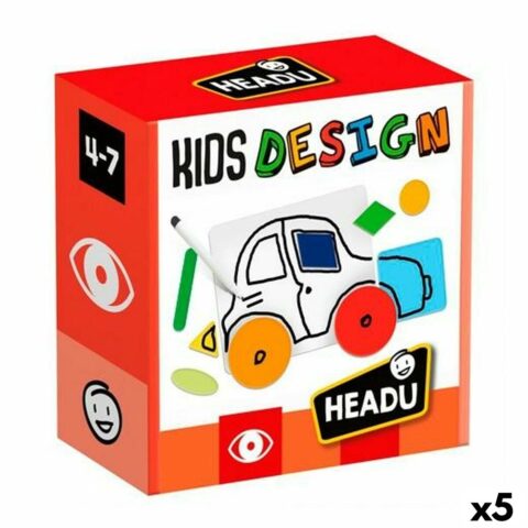 Εκπαιδευτικό παιχνίδι HEADU Kids Design (5 Μονάδες)