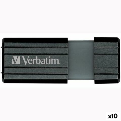 Στικάκι USB Verbatim PinStripe Μαύρο 32 GB