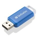 Στικάκι USB Verbatim V DataBar Μπλε Μαύρο 64 GB