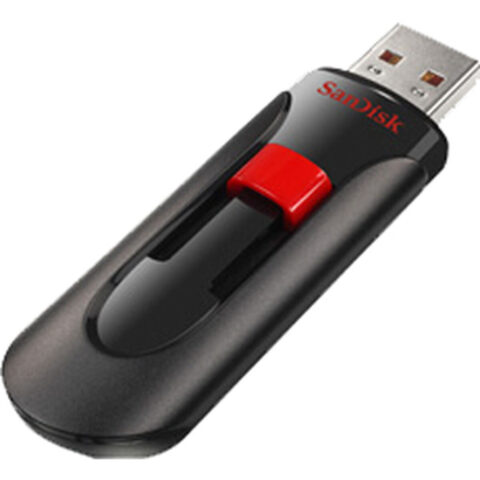 Στικάκι USB SanDisk Cruzer Glide Μαύρο Μαύρο/Κόκκινο 32 GB