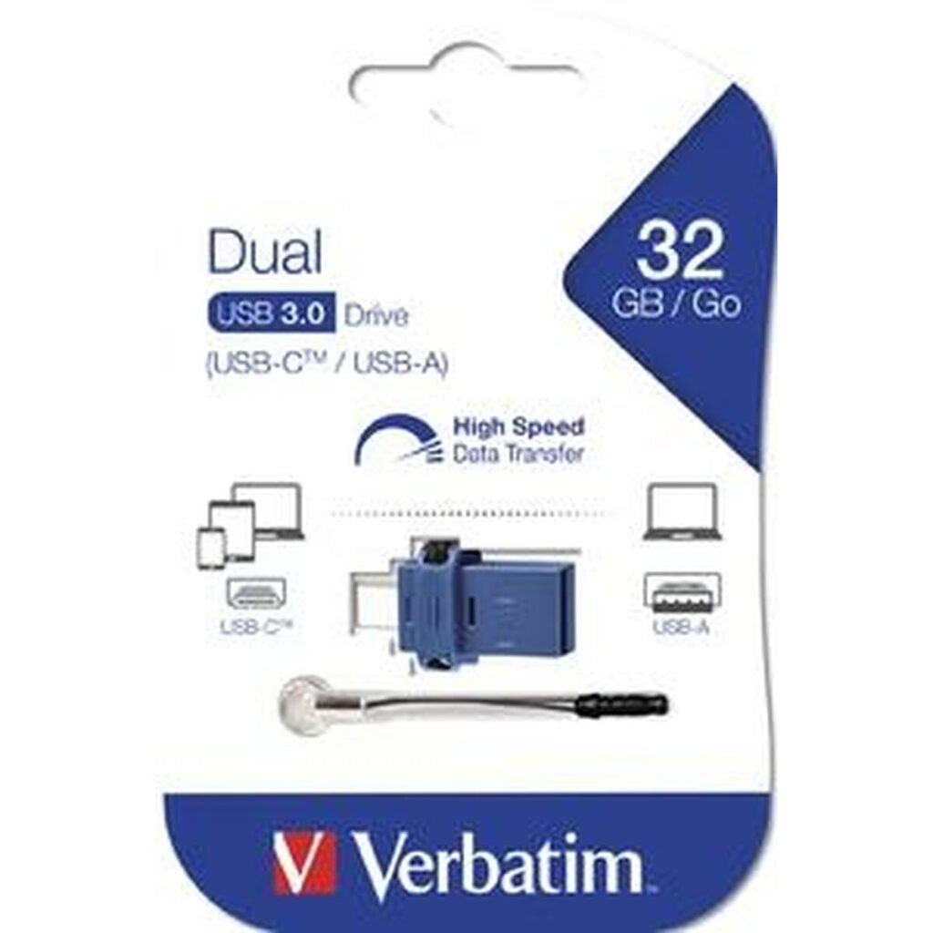 Στικάκι USB Verbatim Dual 32 GB