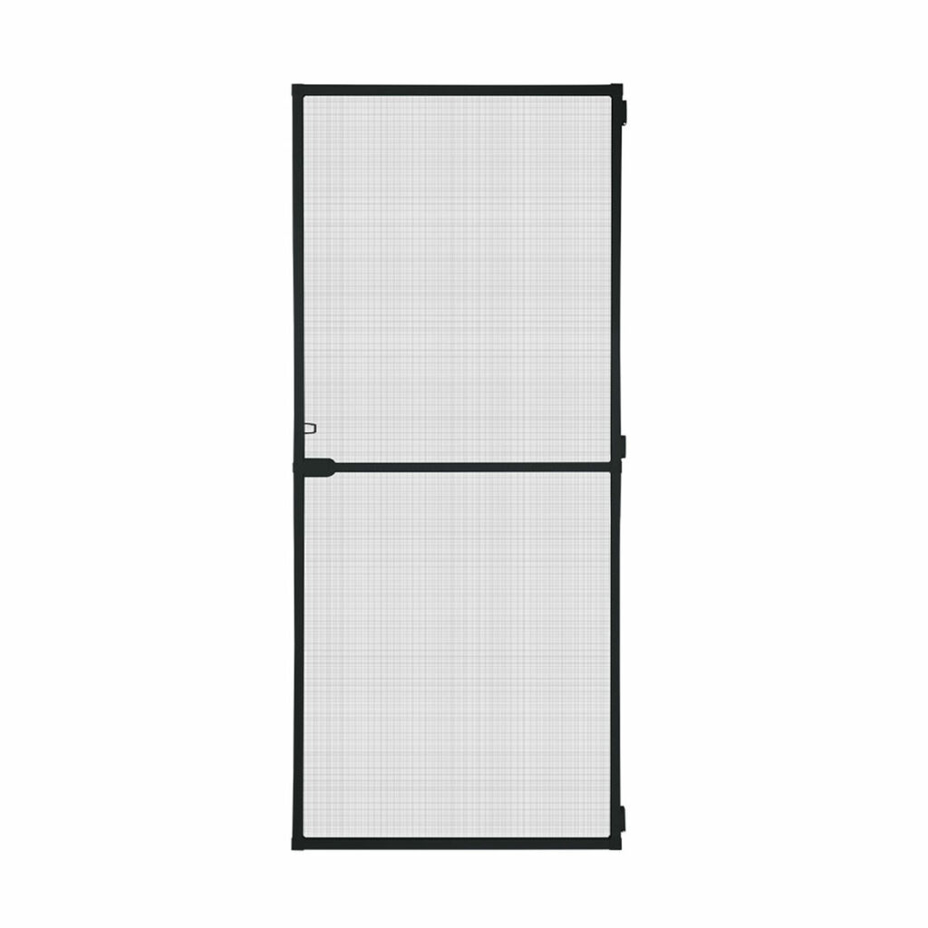 Κουρτίνα Κουνουπιέρα Schellenberg Πόρτες Με πλαίσιο Fiberglass Μαύρο Αλουμίνιο (100 x 210 cm)