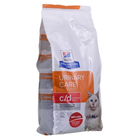 Φαγητό για ζώα Hill's  Feline c/d Urinary Care Multicare Stress Ενηλίκων Κοτόπουλο 3 Kg