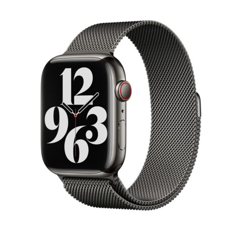 Λουρί για Ρολόι Watch 45 Apple MTJQ3ZM/A M/L Μαύρο